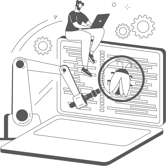 Digital products illustration