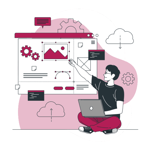 Website Design illustration