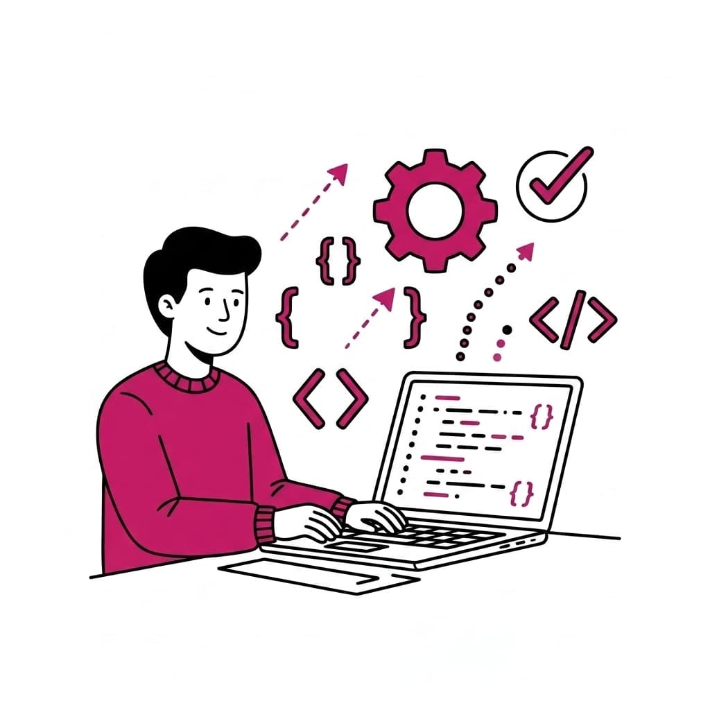 Development and testing illustration