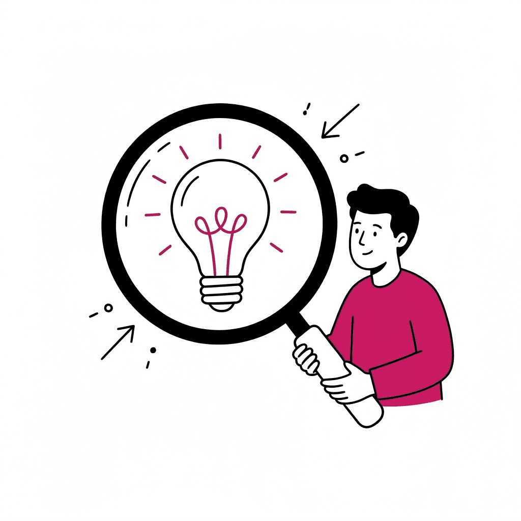 Discovery and strategy illustration